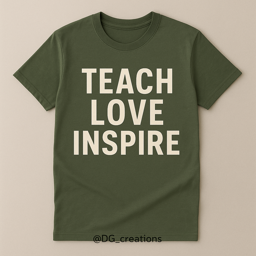 Teach Love Inspire Short Sleeve Tee - Unisex
