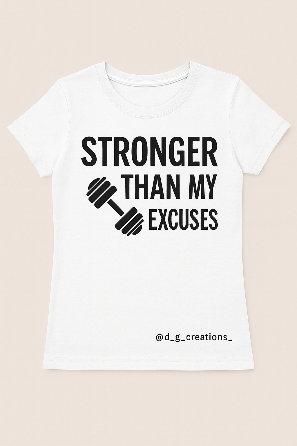 Stronger Than My Excuses Short Sleeve Tee - Unisex