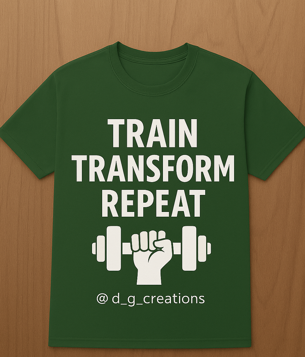 Train Transform Repeat Tee - Unisex