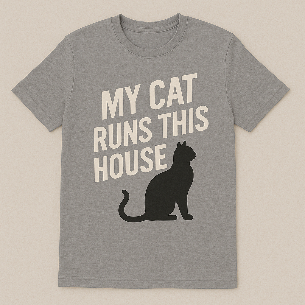 My cat runs this house