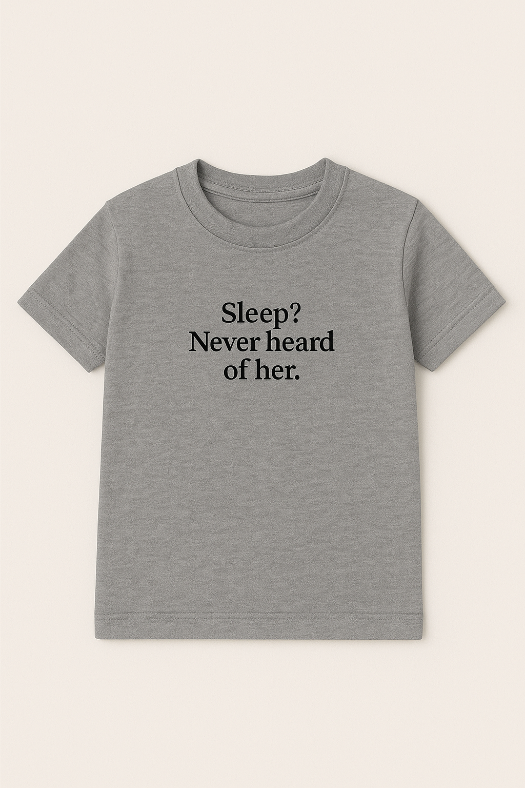 Sleep? Never heard of her.